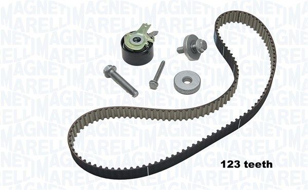 MAGNETI MARELLI Комплект ремня ГРМ 341304170000